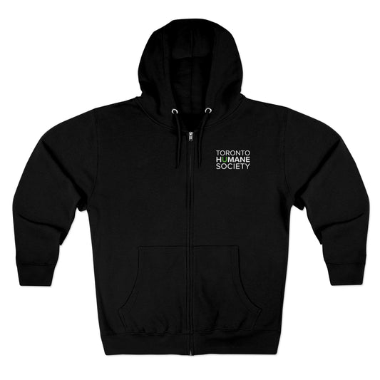 Unisex Premium Full Zip Hoodie - Logo