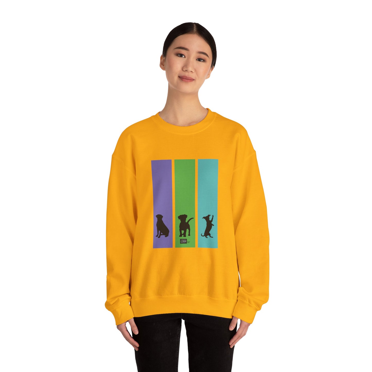 Unisex Sweatshirt - Dog Silhouettes