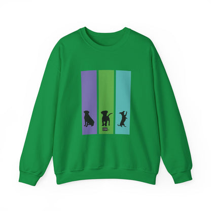 Unisex Sweatshirt - Dog Silhouettes