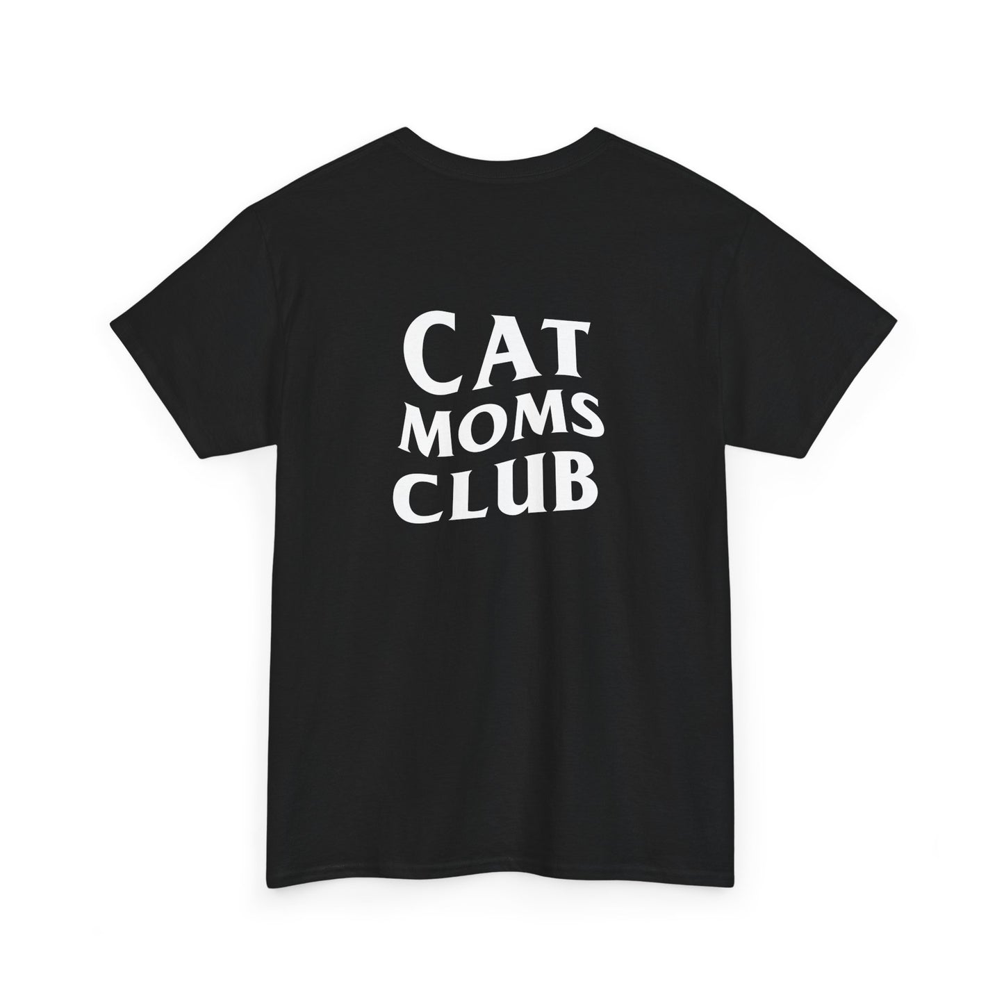 Cat Moms Club, Back Design - Cotton Tee
