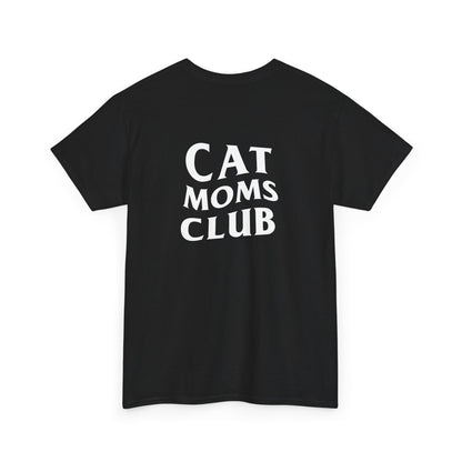 Cat Moms Club, Back Design - Cotton Tee