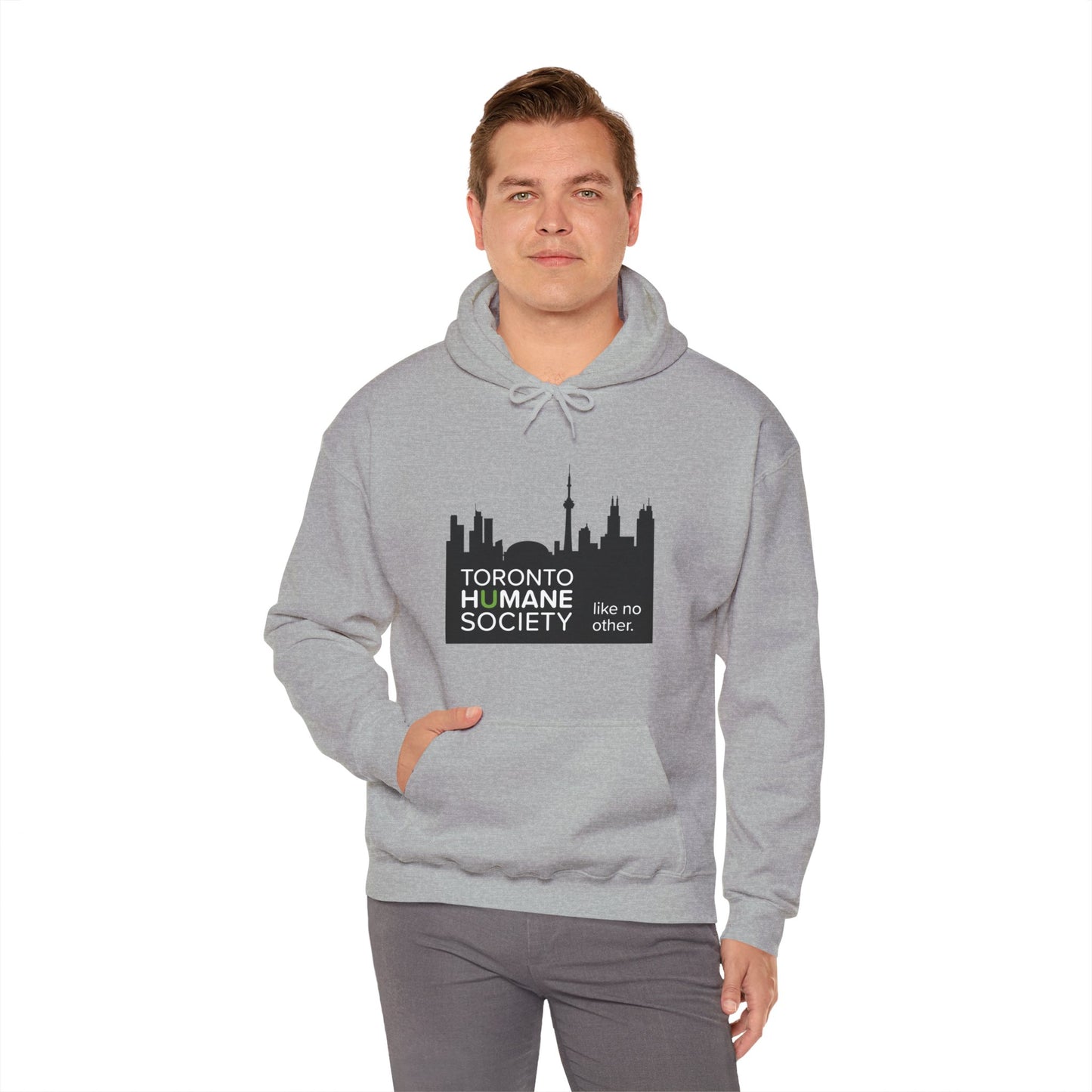 Unisex Hooded Sweatshirt - Toronto Skyline