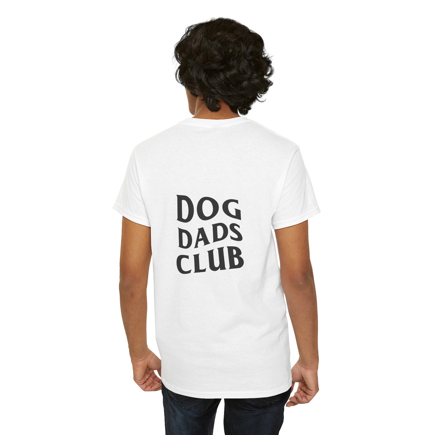 Dog Dads Club, Back Design - Cotton Tee