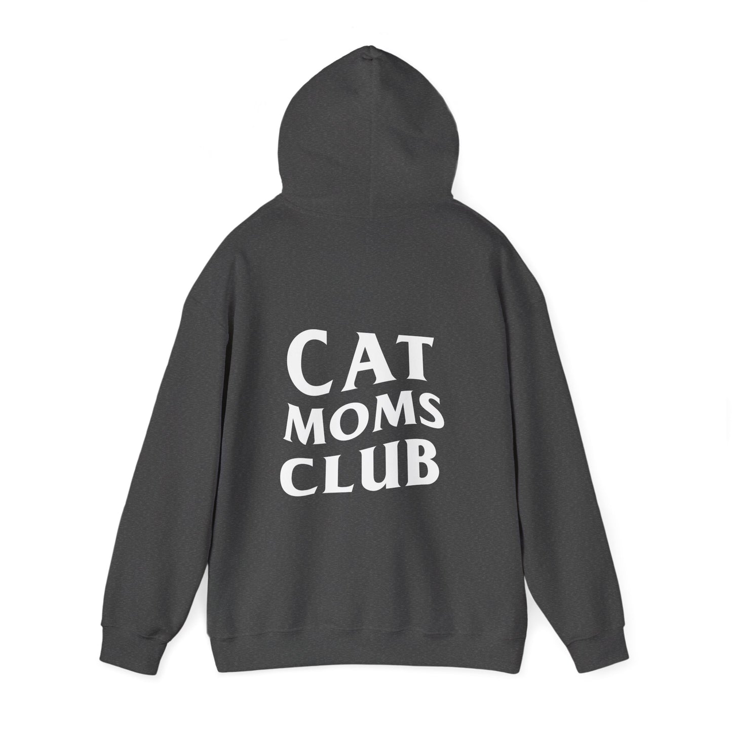 Cat Moms Club, Back Design - Hoodie