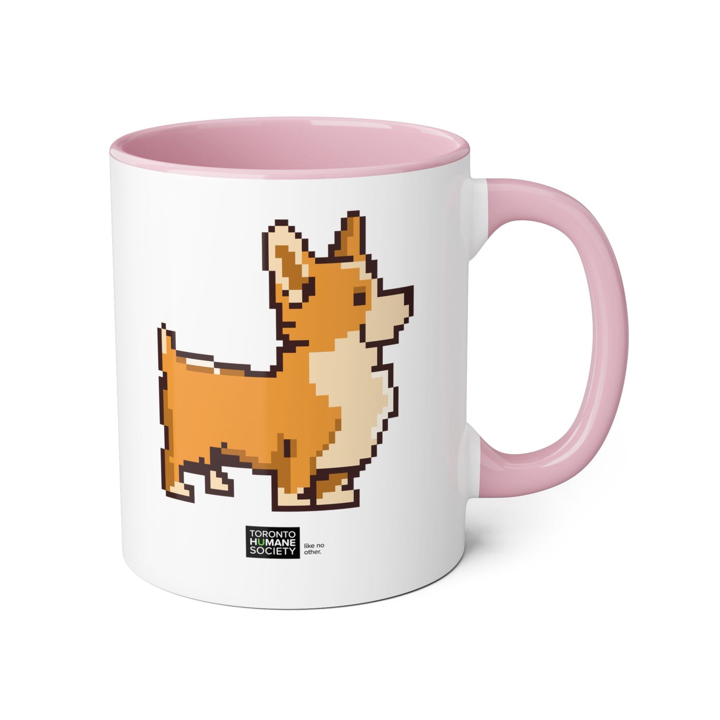 Accent Mug - Pixelated Dog