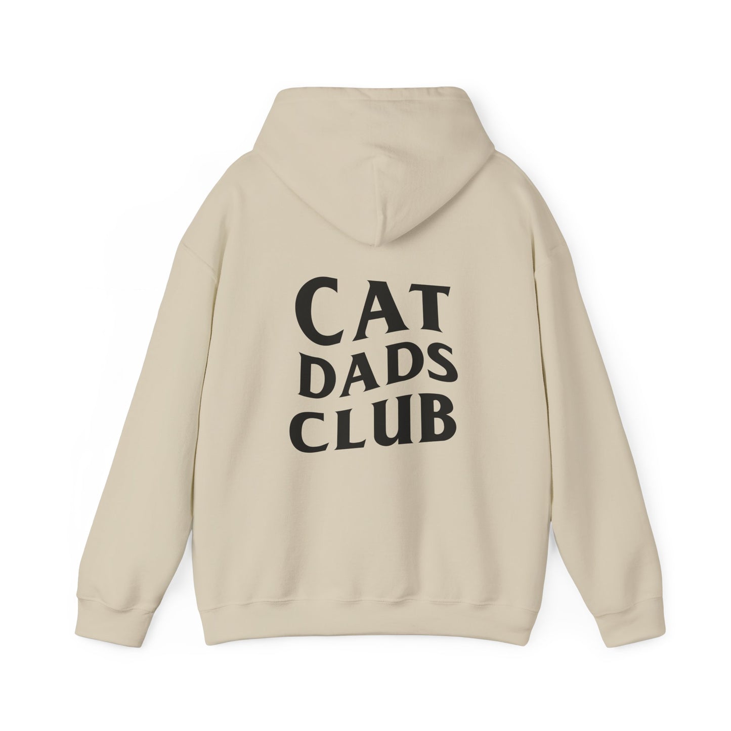 Cat Dads Club, Back Design - Hoodie