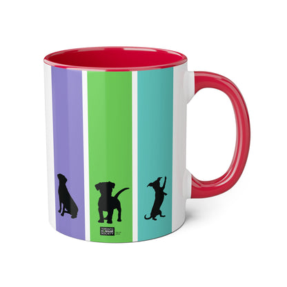 Accent Mug - Dog Silhouettes