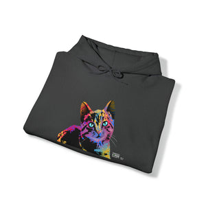 Unisex Heavy Blend™ Hooded Sweatshirt - Abstract Catr