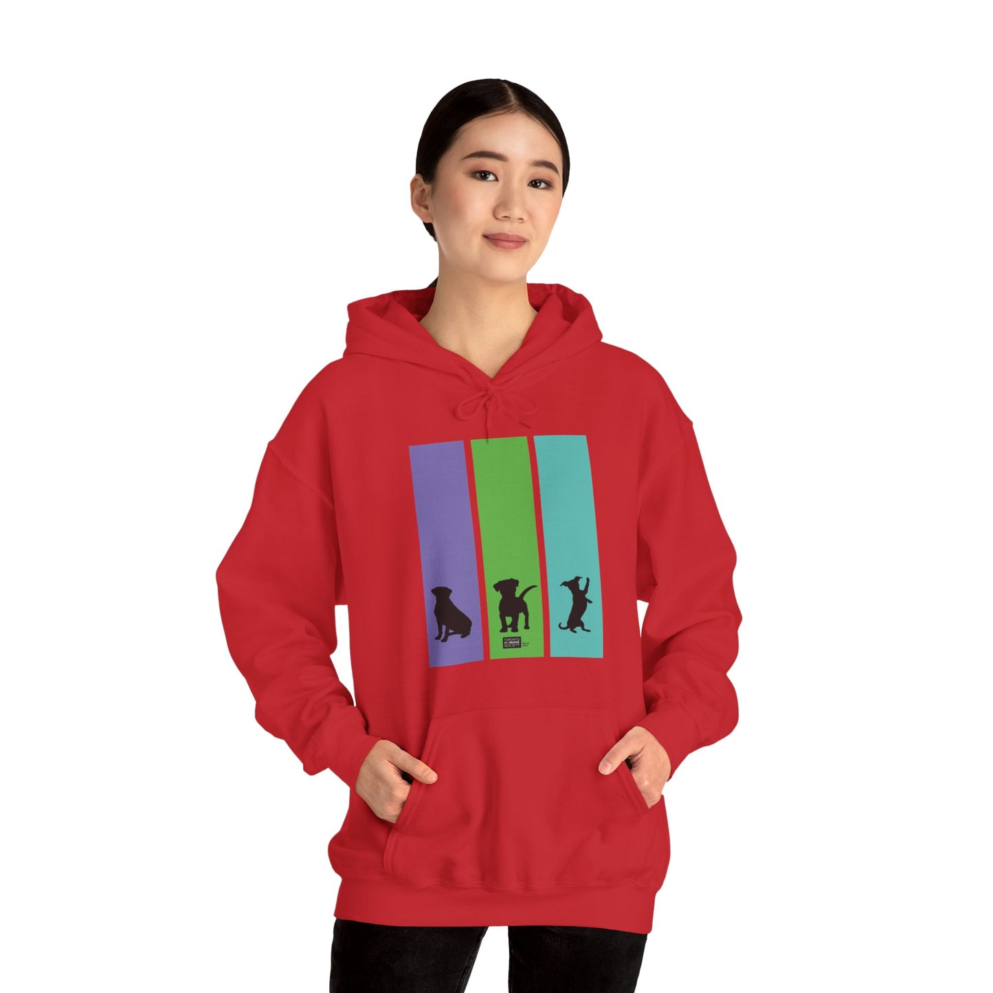 Unisex Hoodie - Dog Silhouettes