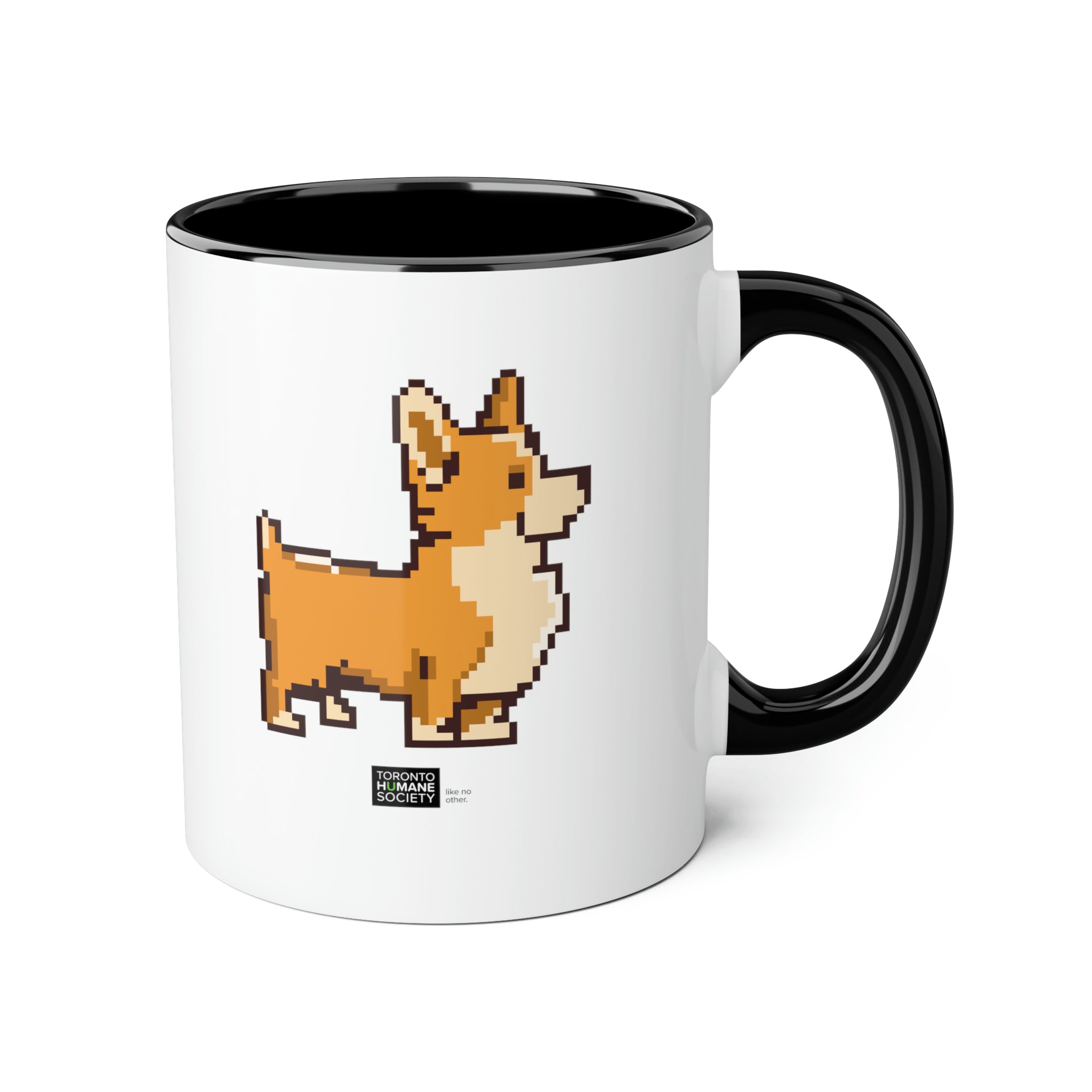 Accent Mug - Pixelated Dog