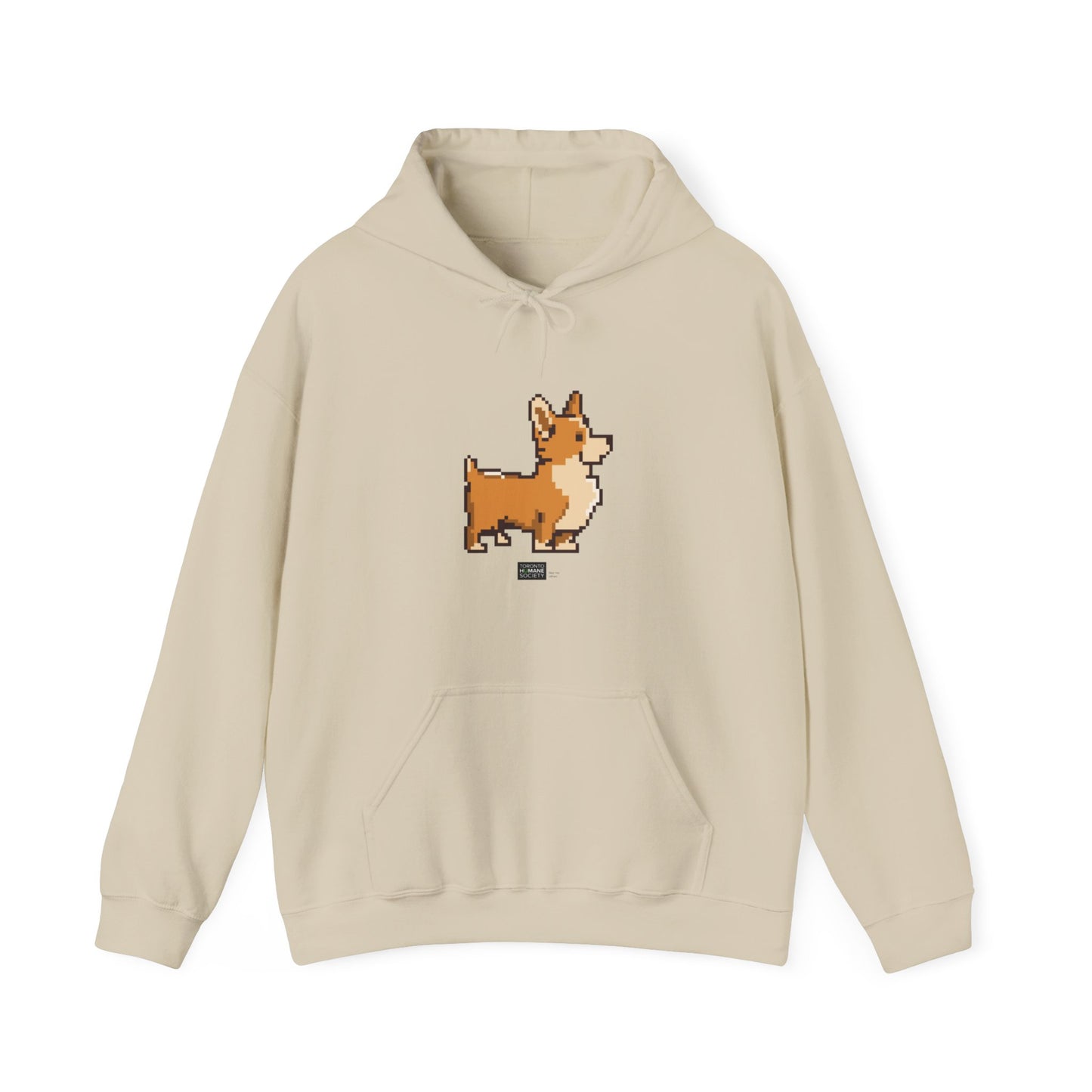 Unisex Hoodie - Pixelated Dog