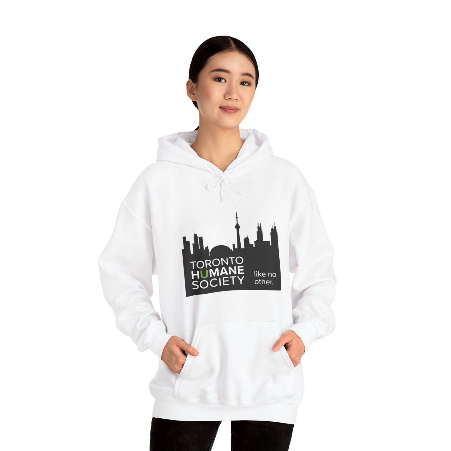 Unisex Hooded Sweatshirt - Toronto Skyline