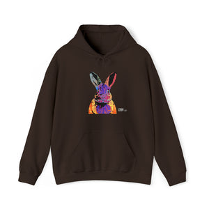 Unisex Heavy Blend™ Hooded Sweatshirt - Abstract Rabbit