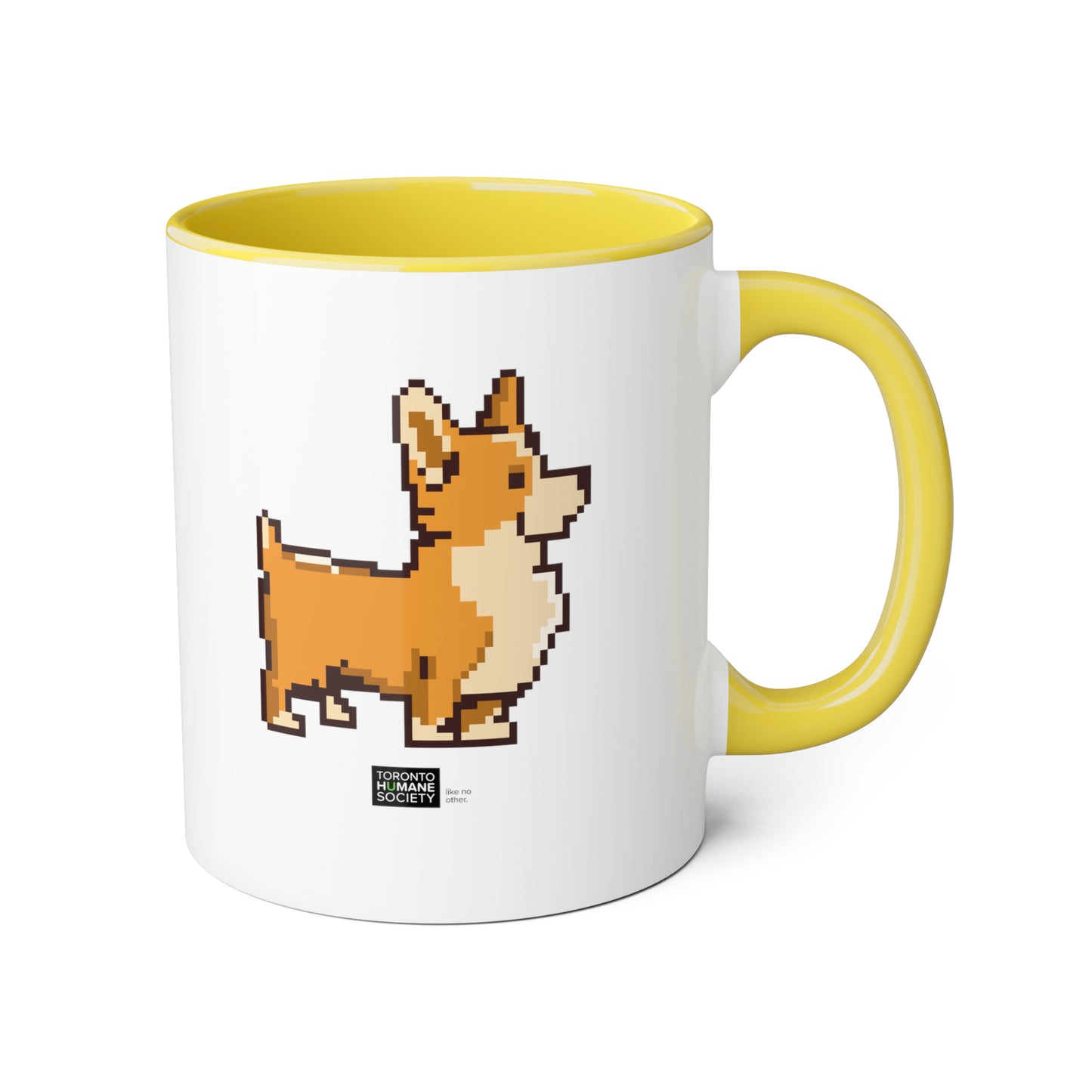 Accent Mug - Pixelated Dog