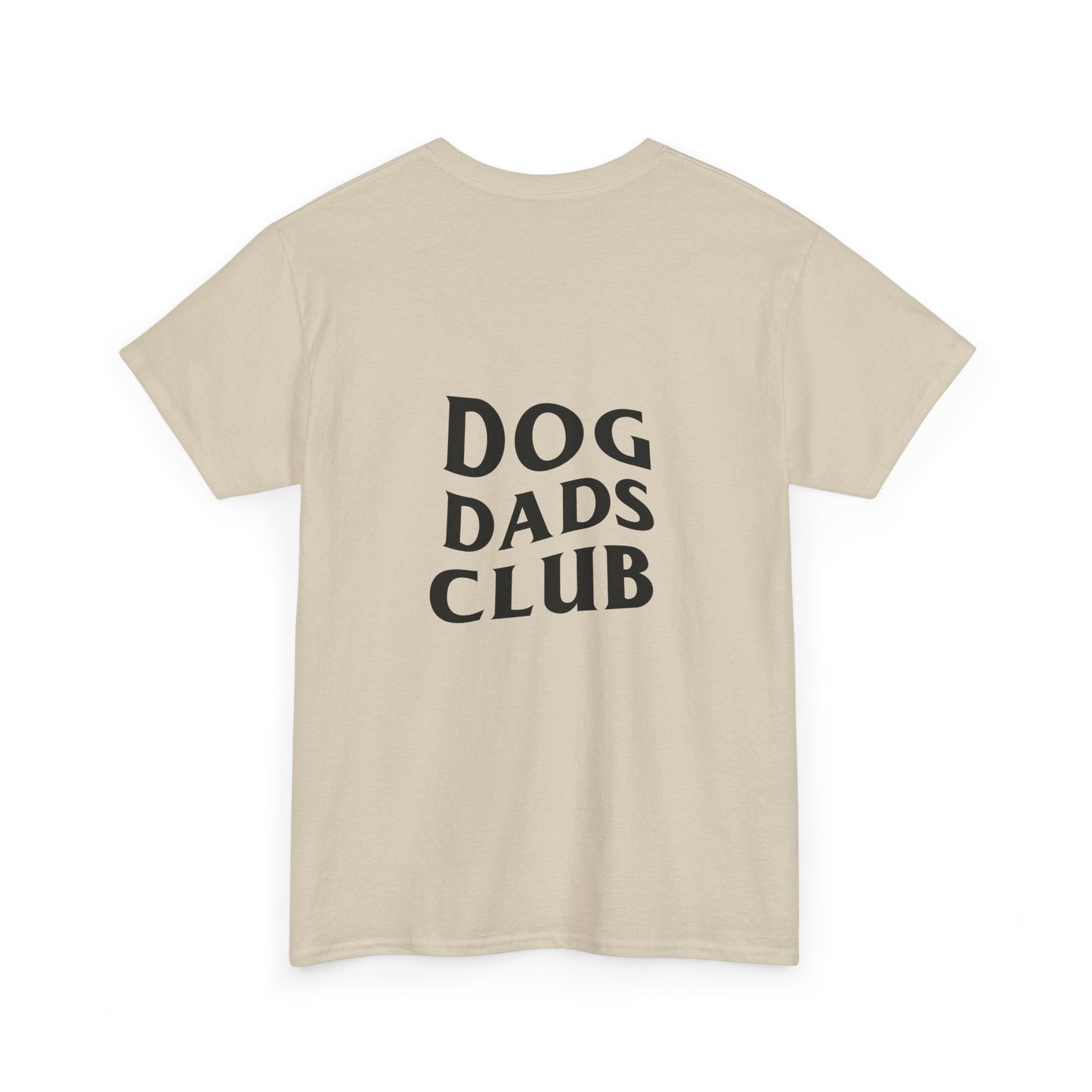Dog Dads Club, Back Design - Cotton Tee