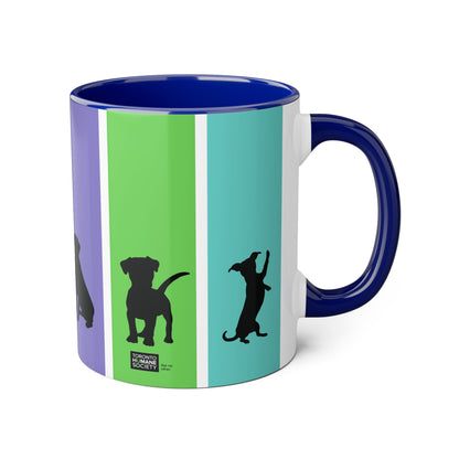 Accent Mug - Dog Silhouettes