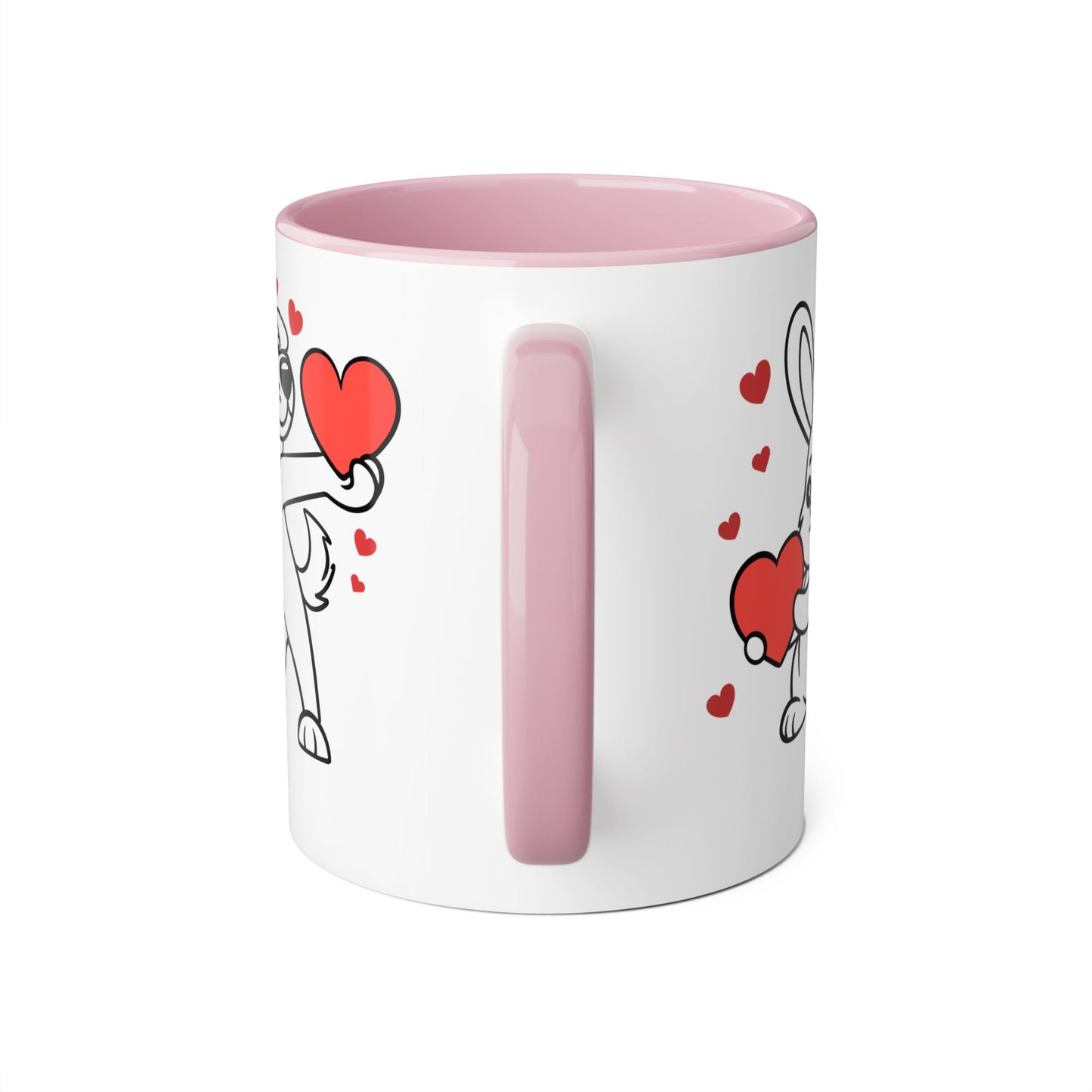 Accent Mugs- Hearts All Pets