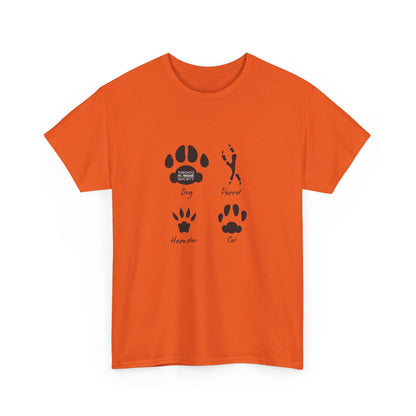 Unisex Cotton Tee - Footprints