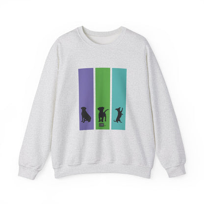 Unisex Sweatshirt - Dog Silhouettes