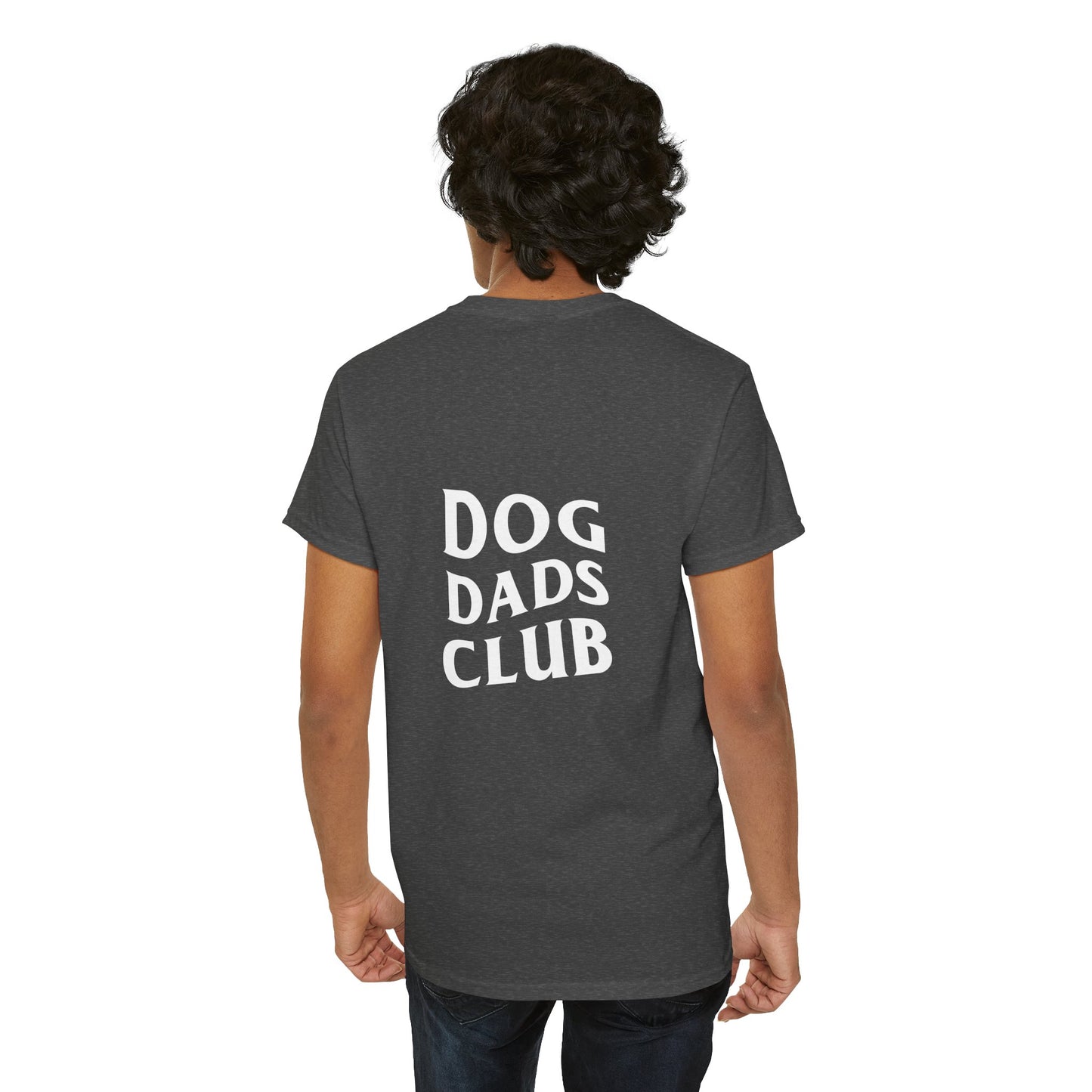 Dog Dads Club, Back Design - Cotton Tee