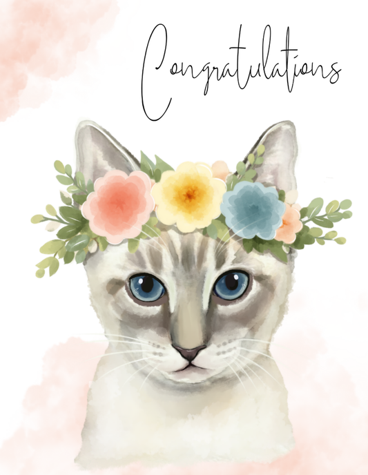 Congratulations Card — Ducky