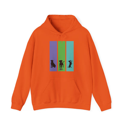 Unisex Hoodie - Dog Silhouettes