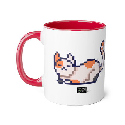 Mug - Pixelated cat