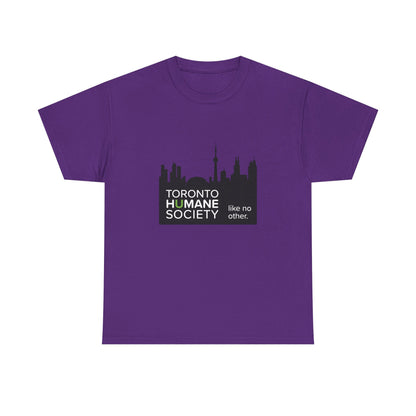 Unisex Cotton Tee - Toronto Skyline