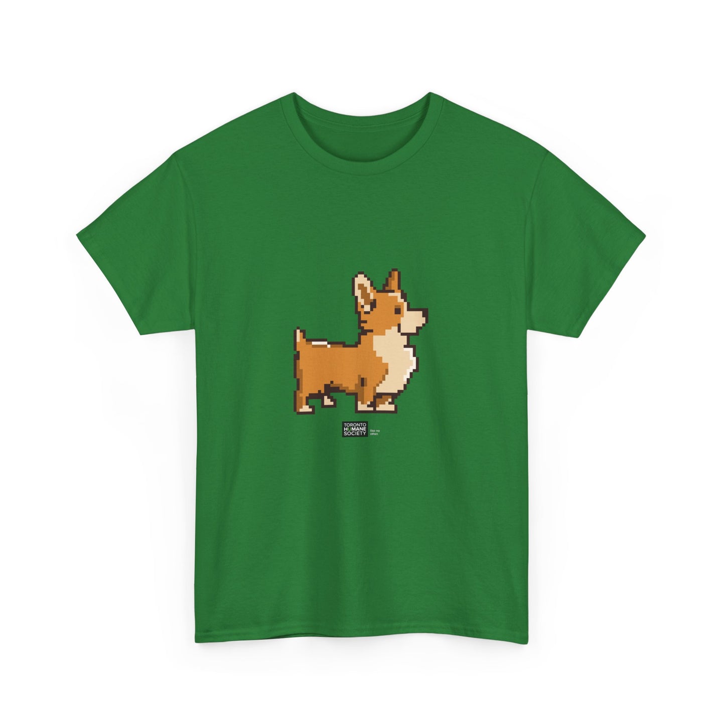 Unisex Cotton Tee - Pixelated Dog