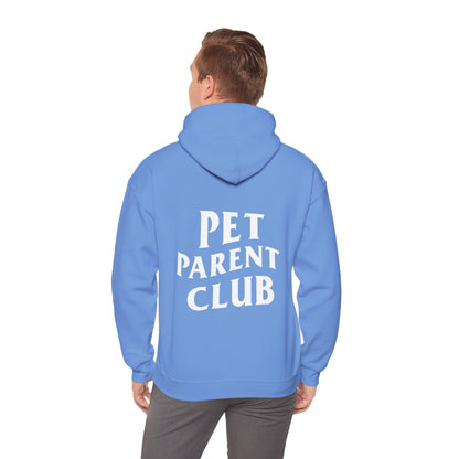 Pet Parent Club, Back Design- Hoodie