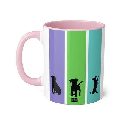 Accent Mug - Dog Silhouettes