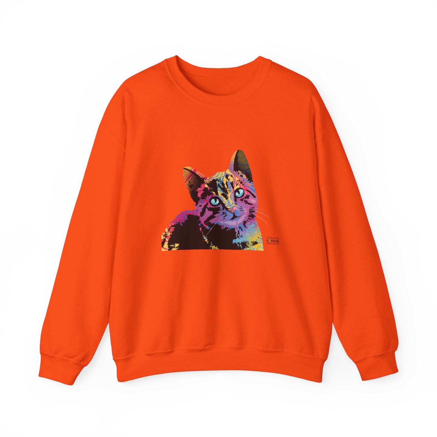 Unisex Sweatshirt - Cat Abstract