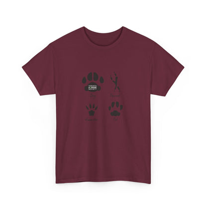 Unisex Cotton Tee - Footprints