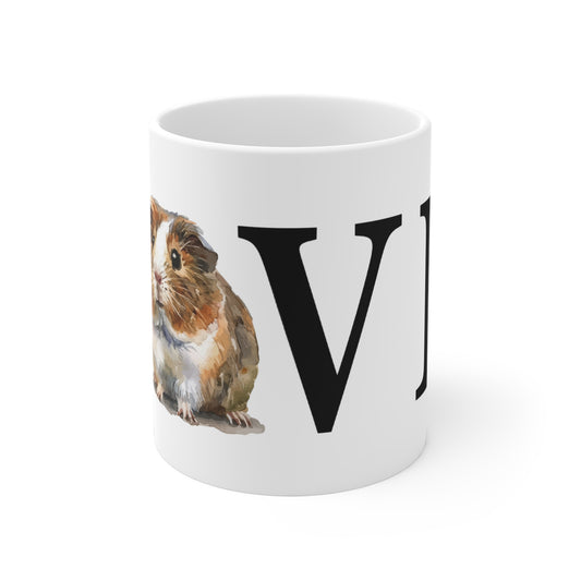 Ceramic Mugs 11oz - Love Guinea Pig