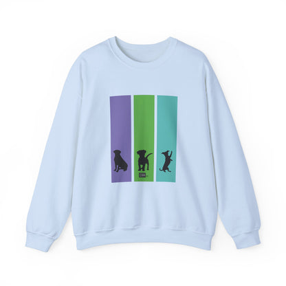 Unisex Sweatshirt - Dog Silhouettes