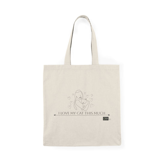 Tote Bag - I Love My Cat This Much