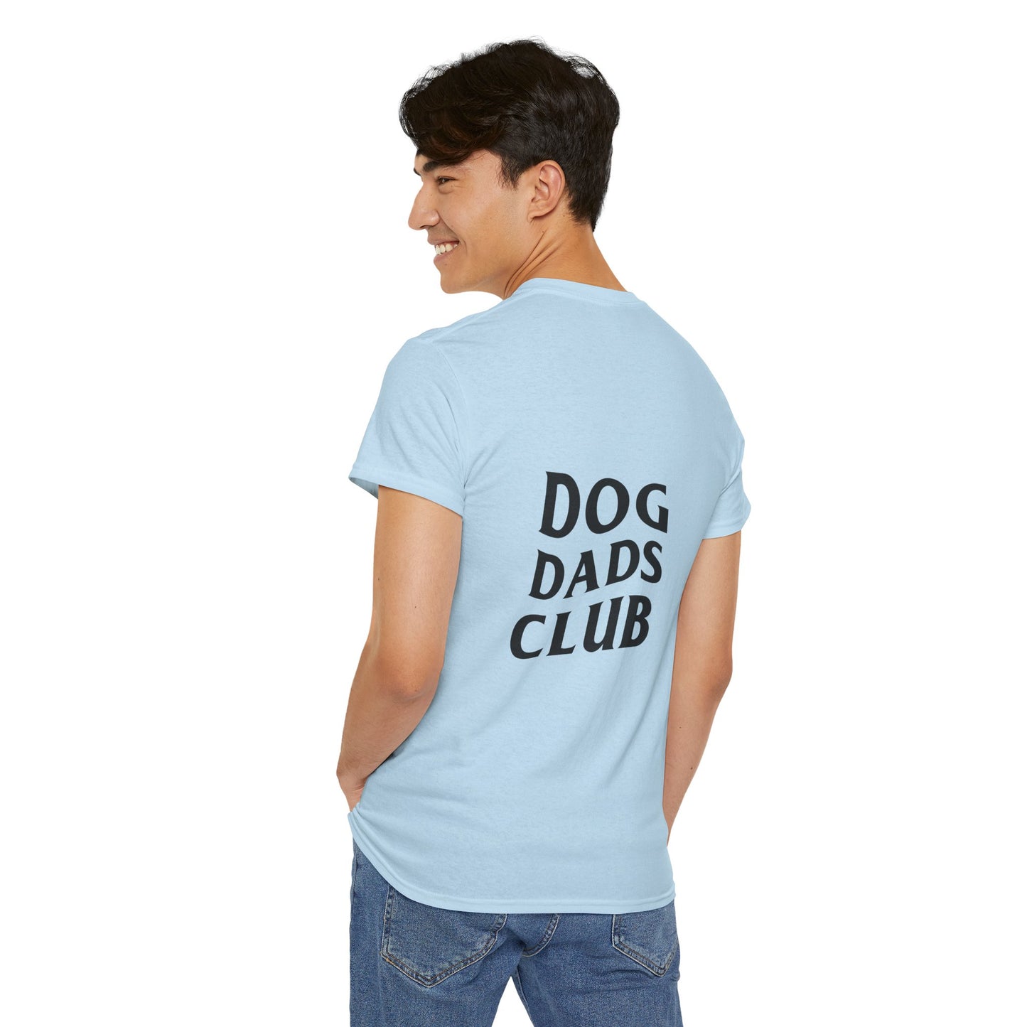 Dog Dads Club, Back Design - Cotton Tee