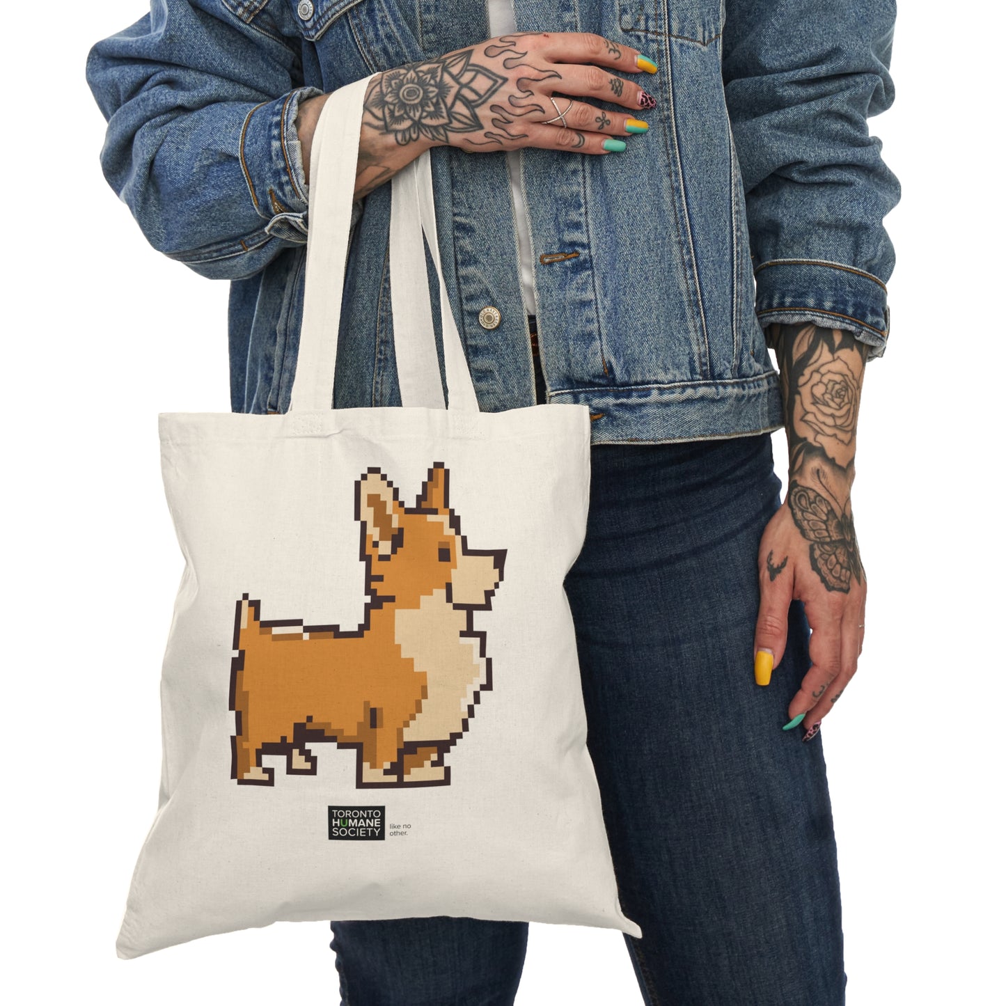 Tote Bag - Pixelated Dog