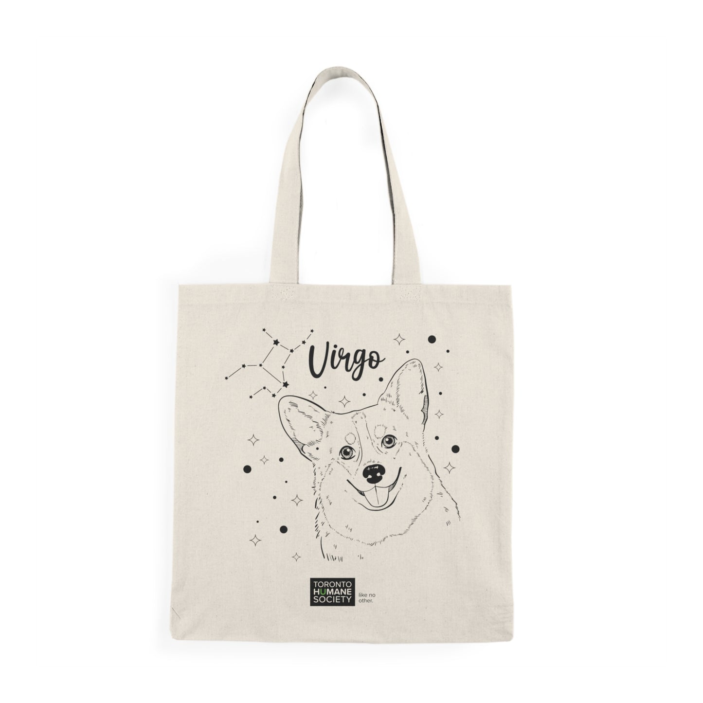 Virgo, Dog Zodiac - Tote Bags