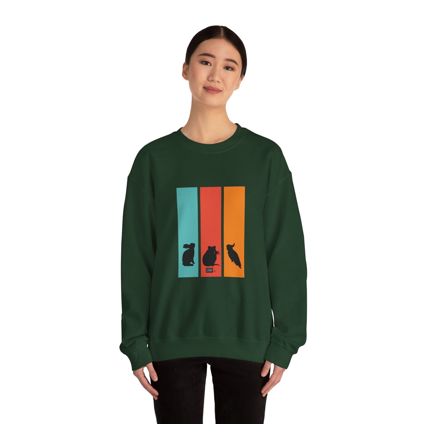 Unisex Sweatshirt - Special Species Silhouettes