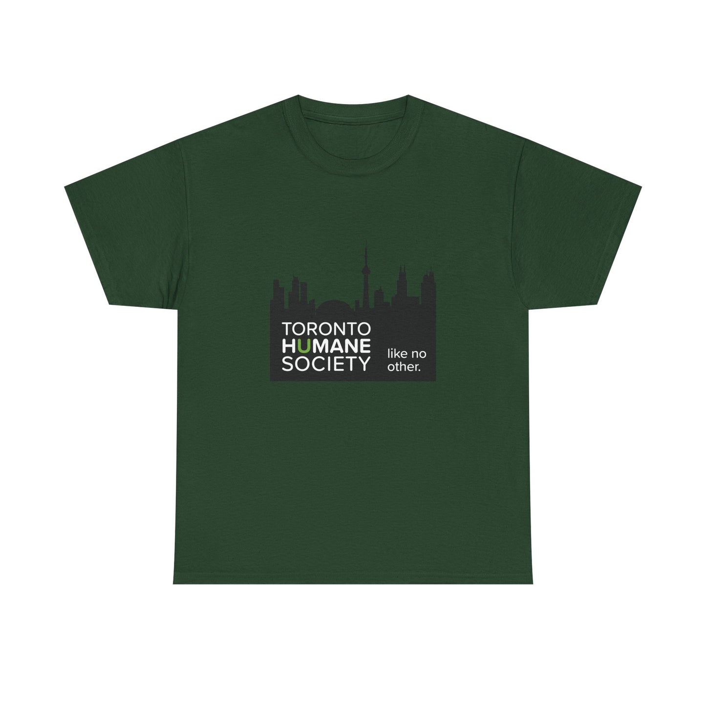 Unisex Cotton Tee - Toronto Skyline