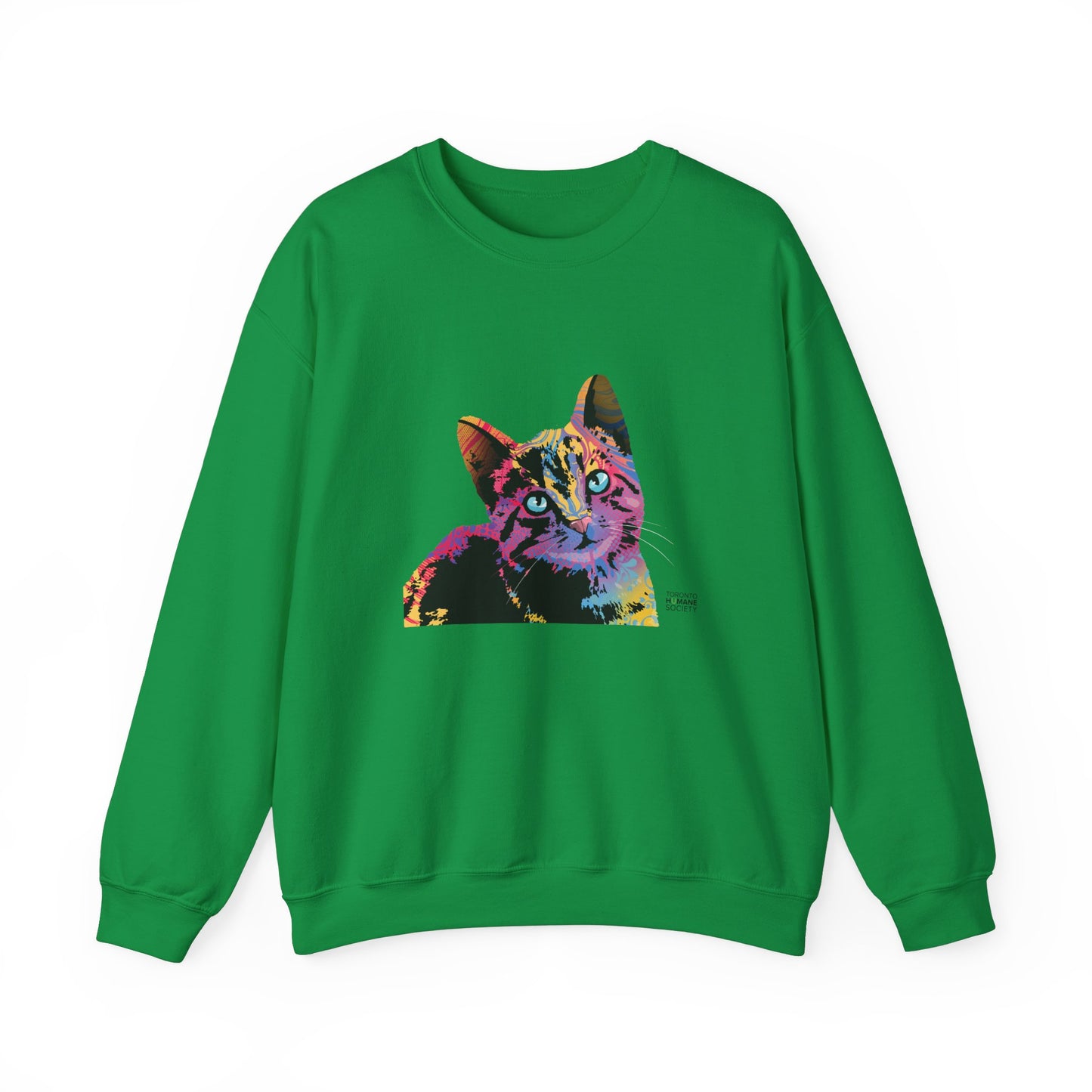 Unisex Sweatshirt - Cat Abstract