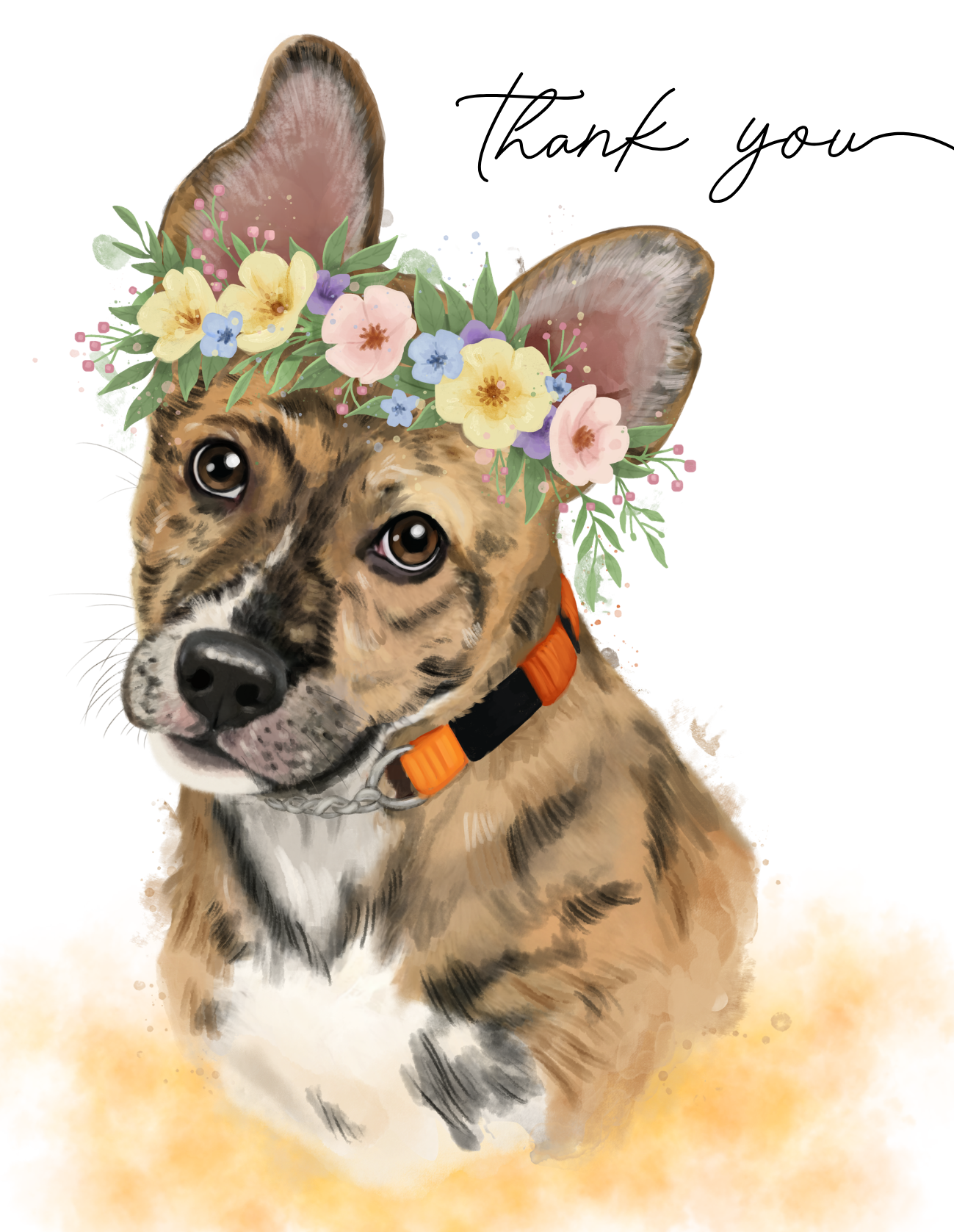 Thank You Card — Luca
