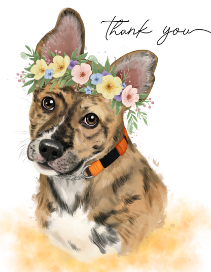 Thank You Card — Luca