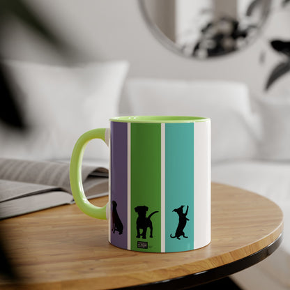 Accent Mug - Dog Silhouettes