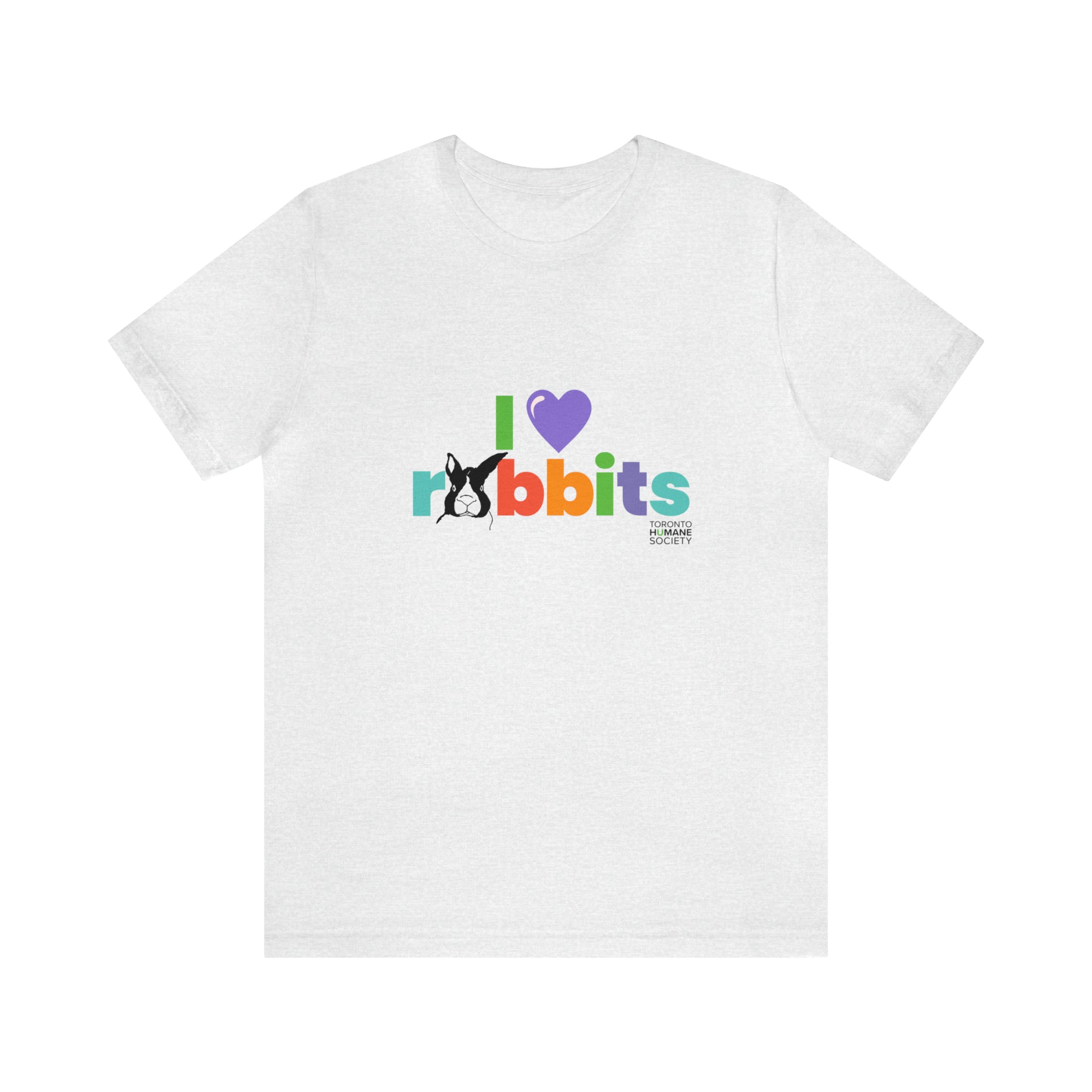 Unisex Short Sleeve Tee - I Love Rabbits