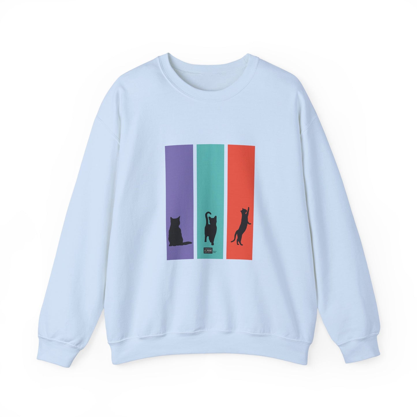 Unisex Sweatshirt - Cat Silhouettes