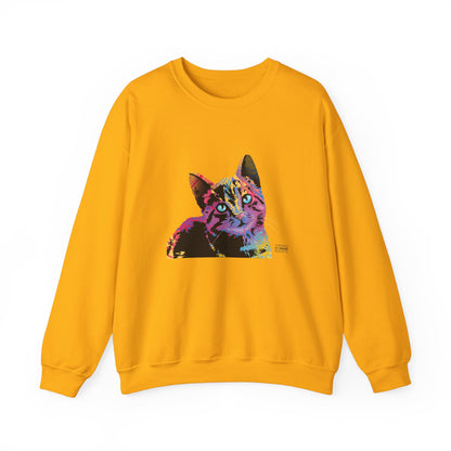 Unisex Sweatshirt - Cat Abstract