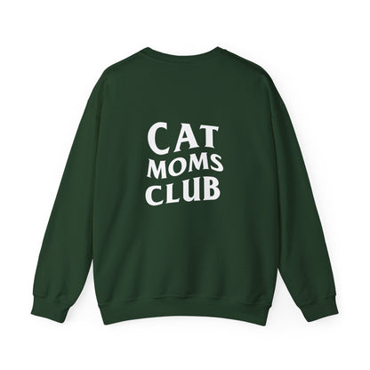 Cat Moms Club, Back Design - Sweatshirt