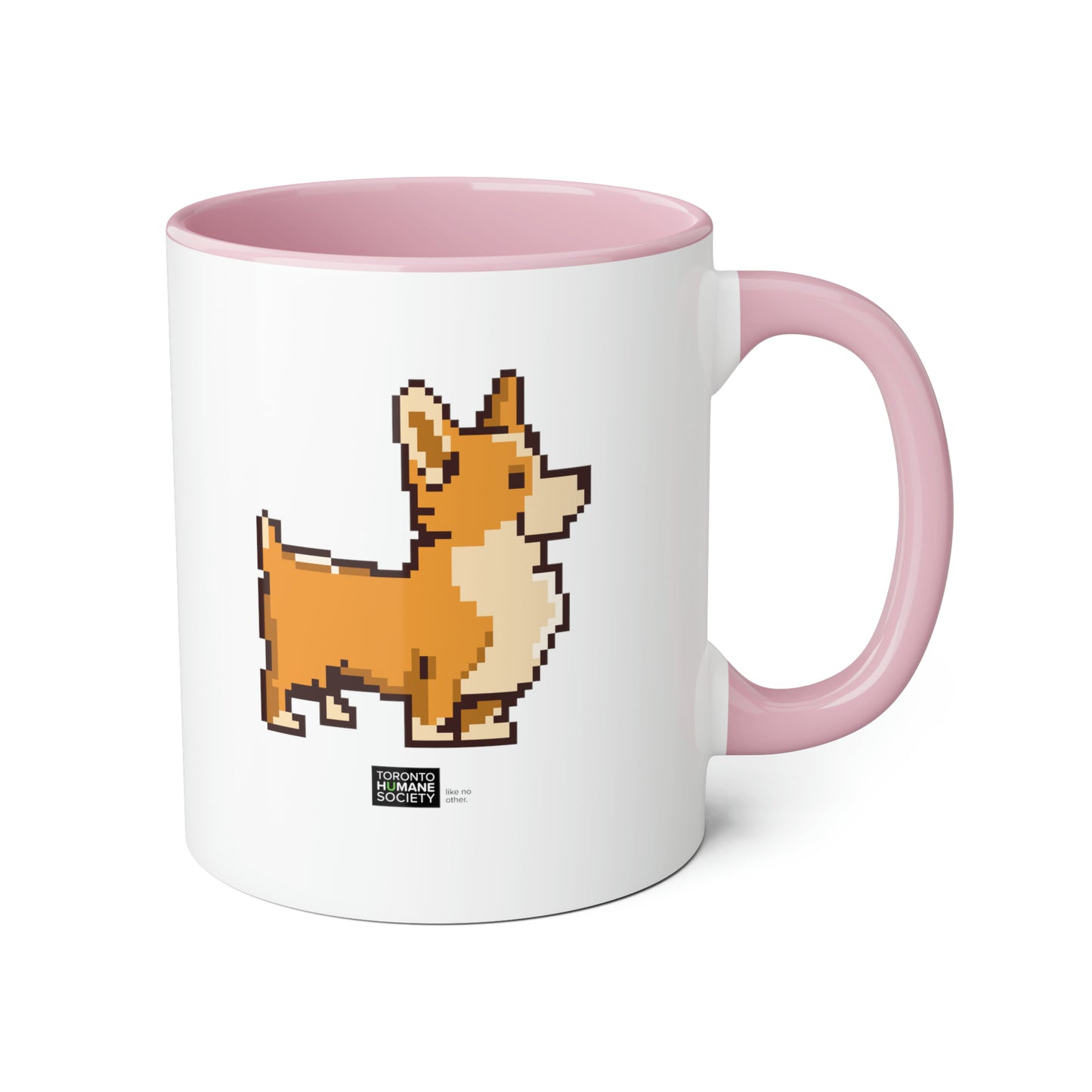 Accent Mug - Pixelated Dog